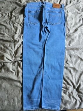 BRAND NEW MEN VERSACE JEANS STRAIGHT LEG JEANS EMBROIDERED SIZE 36 ITALY